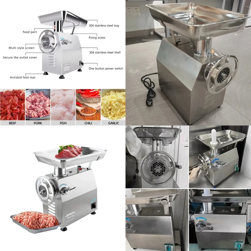 Профессиональная итальянская мясорубка 12Hot YK-32W для коммерческого использования | Высокомощный (1800 Вт) измельчитель с лезвиями из нержавеющей стали | Легкая очистка и долговечность
Профессиональная итальянская мясорубка 12Hot YK-32W для коммерческого использования | Высокомощный (1800 Вт) измельчитель с лезвиями из нержавеющей стали | Легкая очистка и долговечность