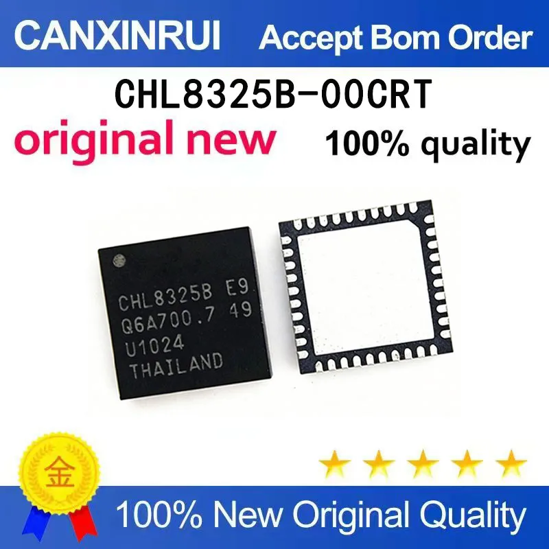 (5-100 PCS) CHL8325B-00CRT CHL8325B QFN40 brand new original stock
(5-100 PCS) CHL8325B-00CRT CHL8325B QFN40 brand new original stock