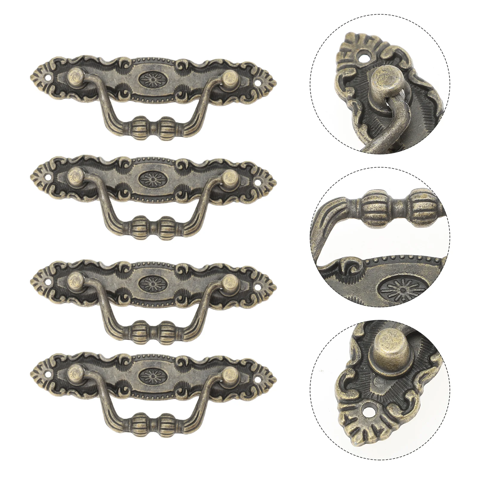 4 Pcs White Blank Cards with Chip Vintage Handle Furniture Pulls European Style Drawer
4 Pcs White Blank Cards with Chip Vintage Handle Furniture Pulls European Style Drawer