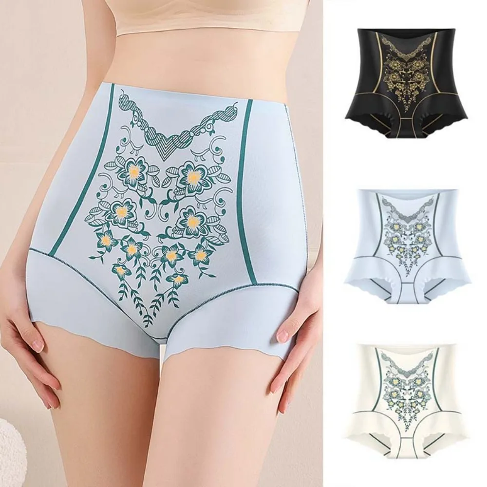 High Waist Slimming Shaping Panties Shapewear Cotton Crotch Tummy Control Underwear Belly Contracting Floral Flower
High Waist Slimming Shaping Panties Shapewear Cotton Crotch Tummy Control Underwear Belly Contracting Floral Flower