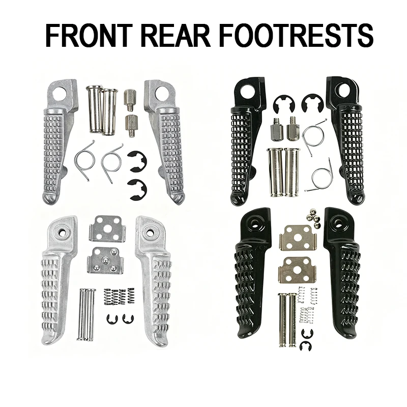 Front Rear Footrests Foot Pegs For Kawasaki Z650 Z750 Z800 Z900 Z1000 ER-6F ER-6N Versys NINJA 250 300 ZX-6R ZX-9R ZX-10R ZX-12R
Front Rear Footrests Foot Pegs For Kawasaki Z650 Z750 Z800 Z900 Z1000 ER-6F ER-6N Versys NINJA 250 300 ZX-6R ZX-9R ZX-10R ZX-12R