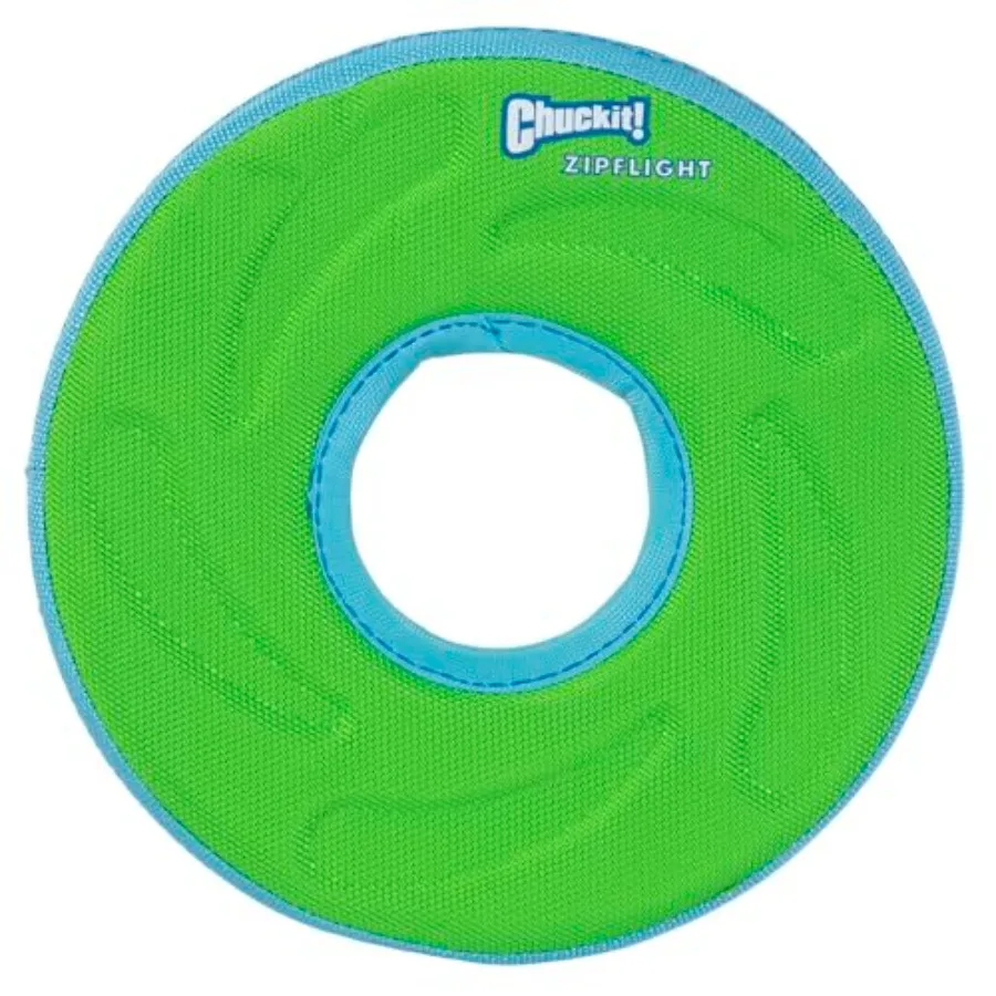 Amphibious ZipFlight Floating and Flying Disc Dog Toy Medium 8.5" Assorted Colors (Orange And Blue/Green and Blue)
Amphibious ZipFlight Floating and Flying Disc Dog Toy Medium 8.5" Assorted Colors (Orange And Blue/Green and Blue)