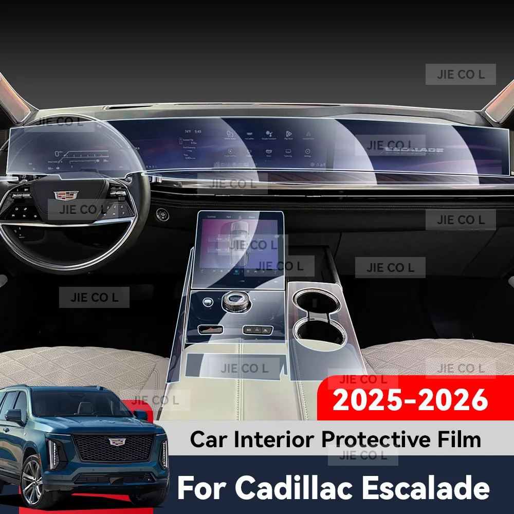For Cadillac ESCALADE 2025 2026 Car interior Protection Central Control Screen Transparent TPU Navigation Anti Scratch GPS Film
For Cadillac ESCALADE 2025 2026 Car interior Protection Central Control Screen Transparent TPU Navigation Anti Scratch GPS Film
