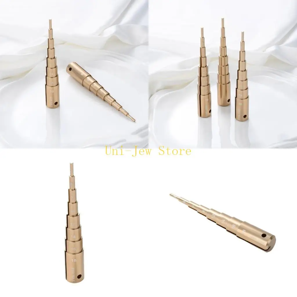 40GB Aluminum Wire Wrapping Tool 8 Segment Design For Precise Jewelry Crafting Metal Coiling Rod With Comfort Handle
40GB Aluminum Wire Wrapping Tool 8 Segment Design For Precise Jewelry Crafting Metal Coiling Rod With Comfort Handle