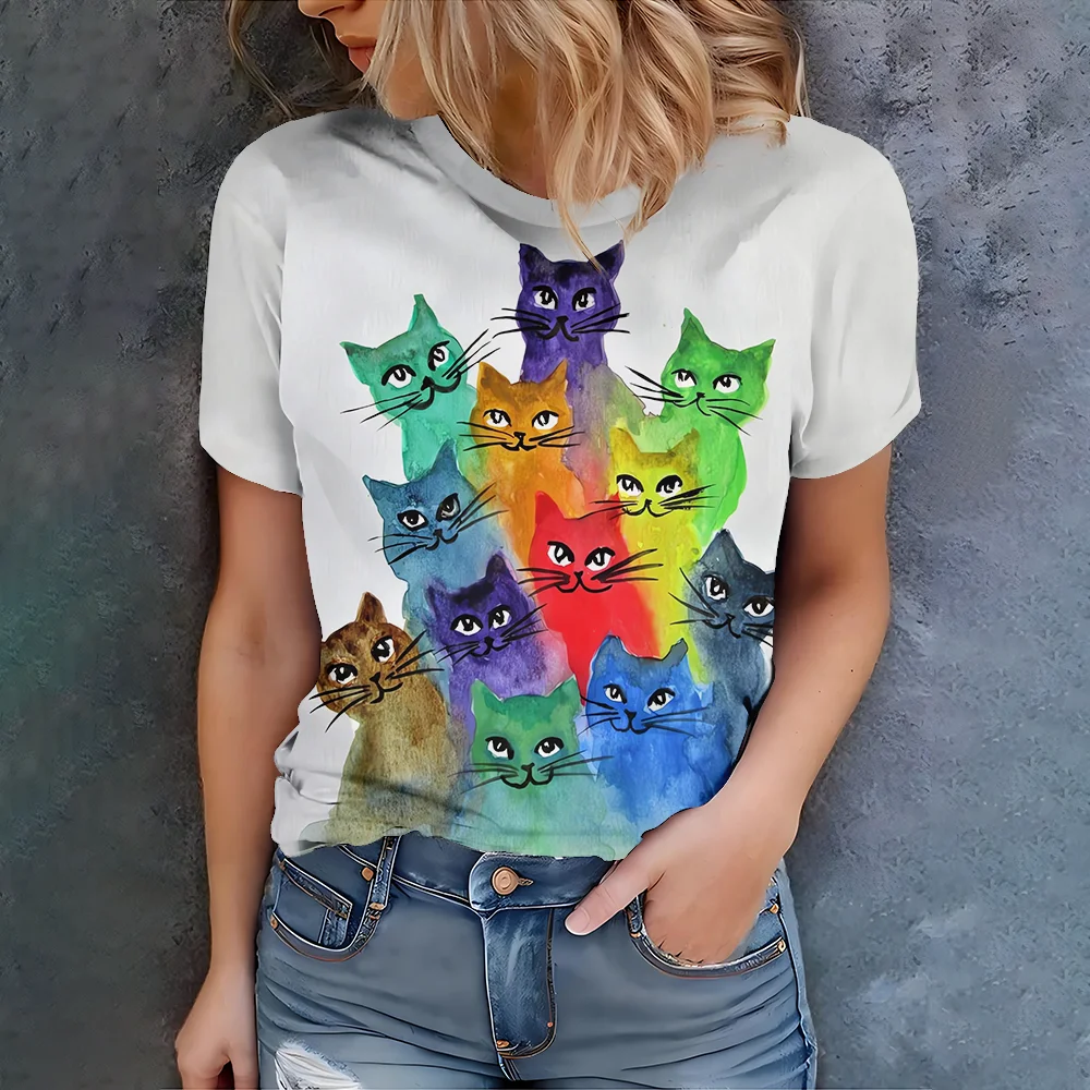 3D printed T-shirt women's street wear summer casual fashion short sleeved T-shirt O-neck T-shirt top clothing 2025
3D printed T-shirt women's street wear summer casual fashion short sleeved T-shirt O-neck T-shirt top clothing 2025