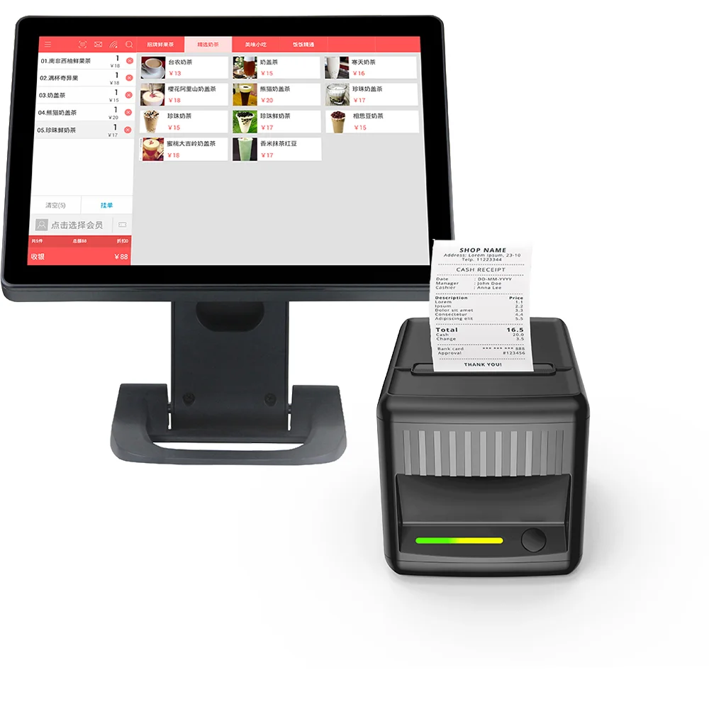 Hot Sale 80mm 3inch POS Thermal Receipt Printer with Auto Cutter Bill Ticket Printing Machine for Restaurant Kitchen
Hot Sale 80mm 3inch POS Thermal Receipt Printer with Auto Cutter Bill Ticket Printing Machine for Restaurant Kitchen