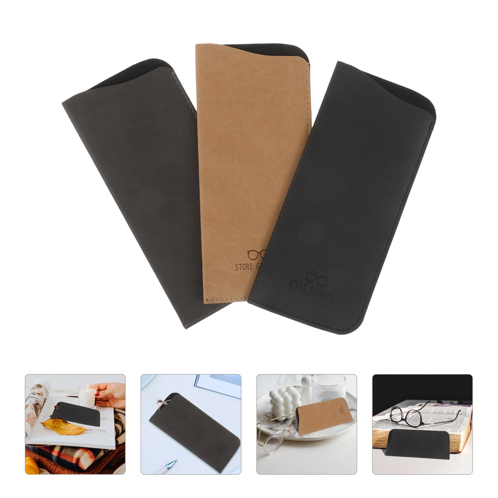 3Pcs Vintage Eyewear Pouch Soft Sunglasses Holder Case Organizer Purse Storage Bag Portable Travel Glasses Protection
3Pcs Vintage Eyewear Pouch Soft Sunglasses Holder Case Organizer Purse Storage Bag Portable Travel Glasses Protection