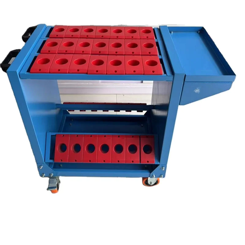 BT40 Tool Cart, 35 Capacity Tool Trolley With Two Swivel Casters and Two Fixed Casters
BT40 Tool Cart, 35 Capacity Tool Trolley With Two Swivel Casters and Two Fixed Casters