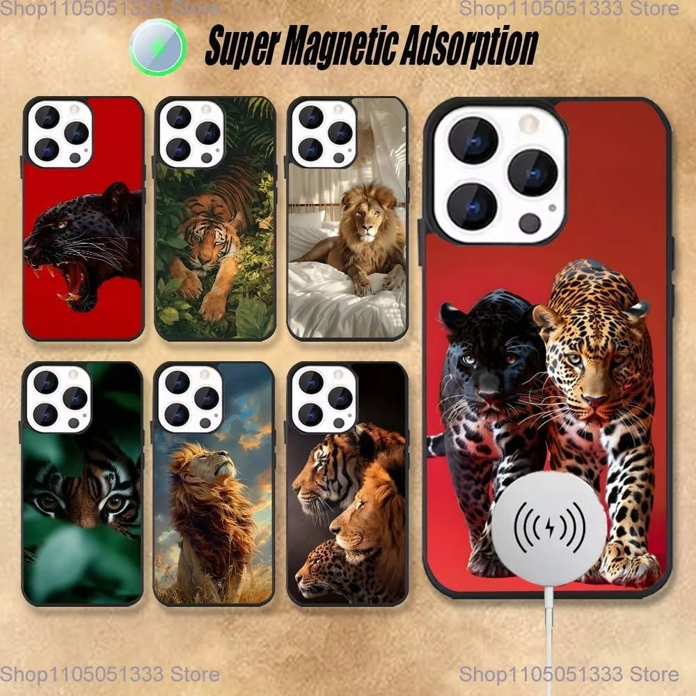 Animal Cover Tiger Lion Phone Case For iPhone 17,16,15,14,13,12,11,Pro,Max,Plus,Mini,Magsafe,Magnetic Wireless Charging Case
Animal Cover Tiger Lion Phone Case For iPhone 17,16,15,14,13,12,11,Pro,Max,Plus,Mini,Magsafe,Magnetic Wireless Charging Case