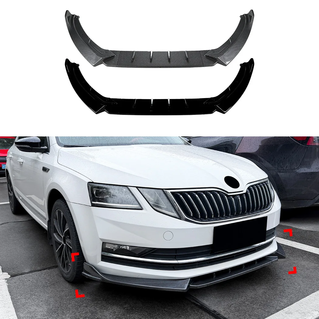 Sport Multi-Tooth Full Wrap Front Bumper Lip For Octavia Mk3.5 2018-2020 Gloss Black Front Wide Appearance Accessory
Sport Multi-Tooth Full Wrap Front Bumper Lip For Octavia Mk3.5 2018-2020 Gloss Black Front Wide Appearance Accessory