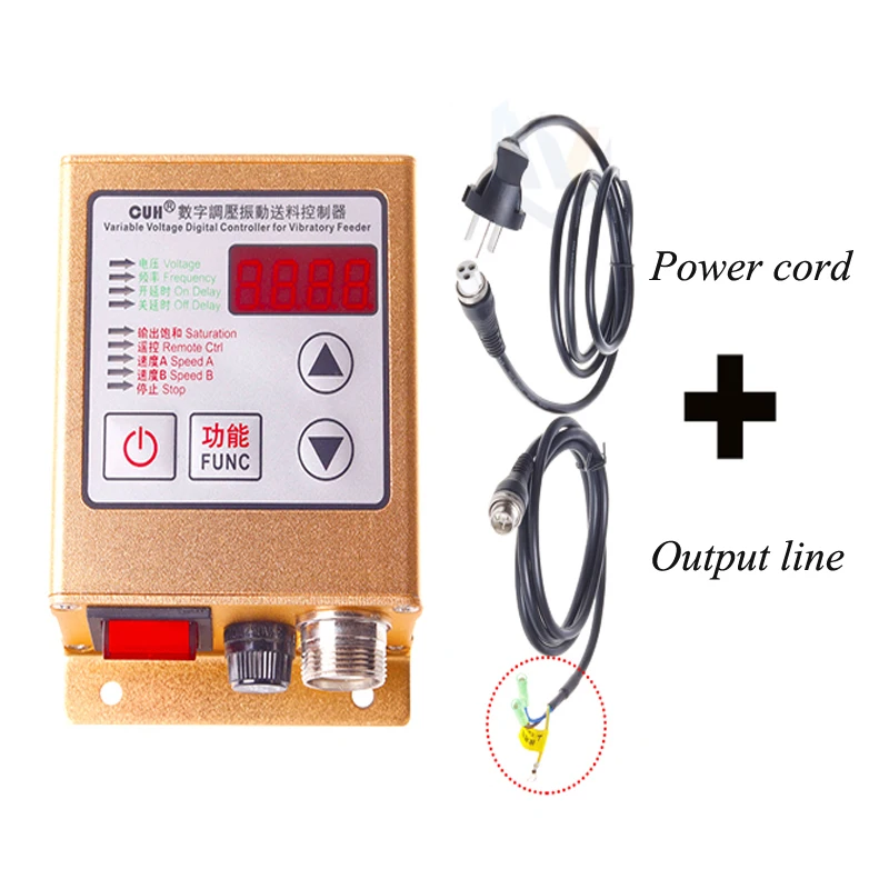 5A Intelligent Digital Voltage Regulation Vibration Feeding Control Speed Regulator Feeding Speed Regulation Appliance SDVC20-S
5A Intelligent Digital Voltage Regulation Vibration Feeding Control Speed Regulator Feeding Speed Regulation Appliance SDVC20-S