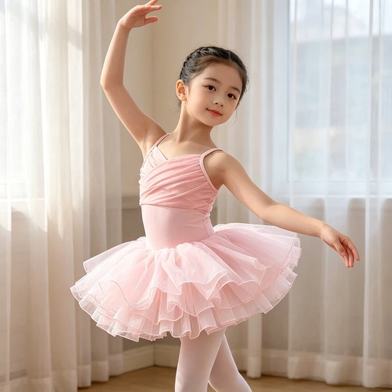 Girls Ballet Leotard Strapless Jumpsuit Children Summer Soft Practice Wear Professional Exam Training Chinese Dance Costume
Girls Ballet Leotard Strapless Jumpsuit Children Summer Soft Practice Wear Professional Exam Training Chinese Dance Costume