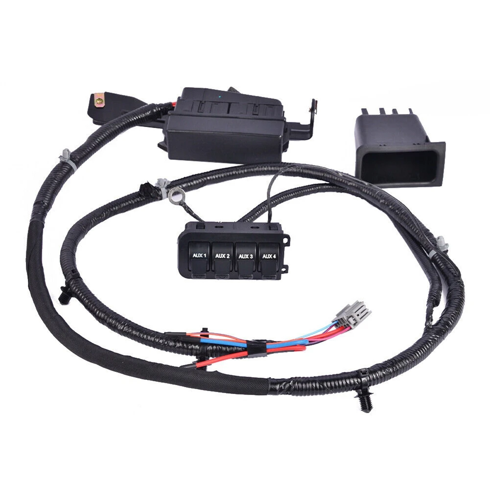 5C3Z-14A303-AA In-Dash Upfitter Auxiliary Switch Panel Wire Harness Wiring Jumper Kit for Ford F250 F350 2005 2006 2007
5C3Z-14A303-AA In-Dash Upfitter Auxiliary Switch Panel Wire Harness Wiring Jumper Kit for Ford F250 F350 2005 2006 2007