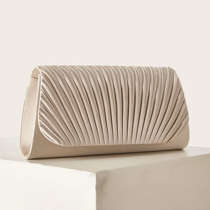 Subtle Sleek Textured Evening Clutch Elegant Chic Sophisticated Well-crafted Timeless Neutral-toned Minimalist For Dinner Party
Subtle Sleek Textured Evening Clutch Elegant Chic Sophisticated Well-crafted Timeless Neutral-toned Minimalist For Dinner Party