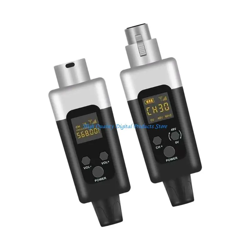 U2JE Wireless Mic Adapter Transmitter & Receiver Converter Wireless Mic Rechargeable
U2JE Wireless Mic Adapter Transmitter & Receiver Converter Wireless Mic Rechargeable