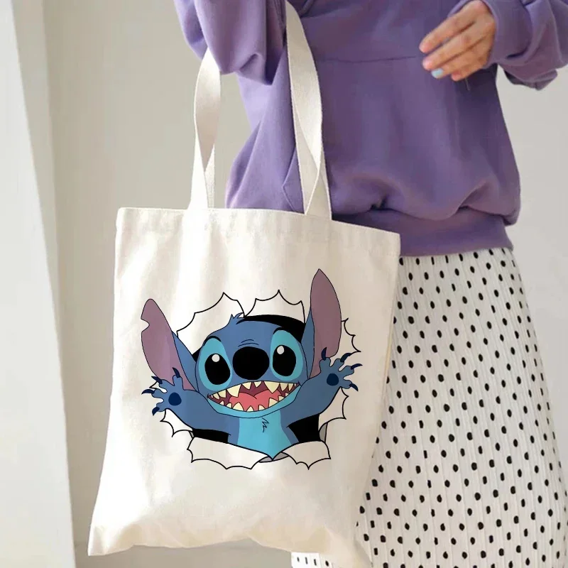 Disney Stitch Tote Bags for Women Shopping Bag with Handbag Large-capacity Shopper Bag Casual Lady Students Tote Bag for Girls
Disney Stitch Tote Bags for Women Shopping Bag with Handbag Large-capacity Shopper Bag Casual Lady Students Tote Bag for Girls