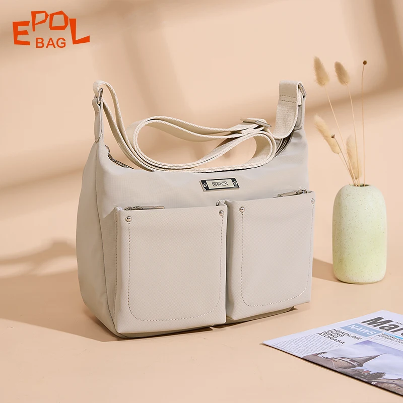 Большие сумки на плечо EPOL, тренд 2025, модная нейлоновая легкая женская сумка с несколькими карманами, женские сумки большой вместимости 6116-03
Большие сумки на плечо EPOL, тренд 2025, модная нейлоновая легкая женская сумка с несколькими карманами, женские сумки большой вместимости 6116-03