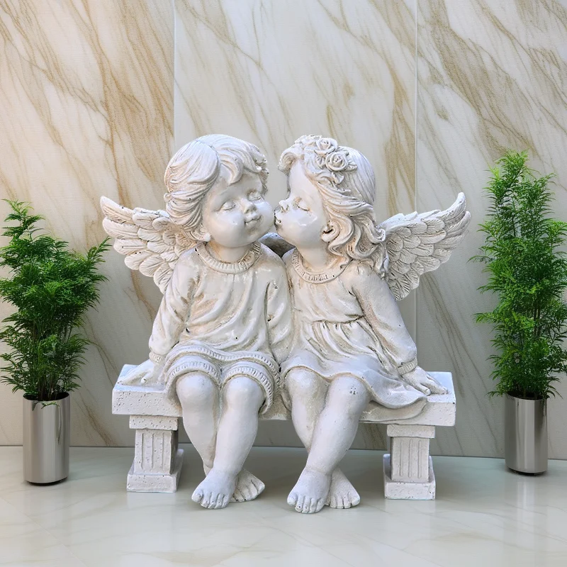 Resin Love Angel sculptures and figurines Romantic home decor ,Vintage angel Cute Home Office Table decoration and accessories
Resin Love Angel sculptures and figurines Romantic home decor ,Vintage angel Cute Home Office Table decoration and accessories