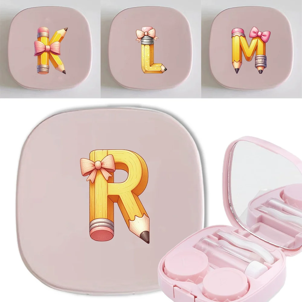 Portable Durable Contact Lens Storage Box Beauty Tool Care Travel Accessories Pencil Initial Name 26 Letters Pattern
Portable Durable Contact Lens Storage Box Beauty Tool Care Travel Accessories Pencil Initial Name 26 Letters Pattern