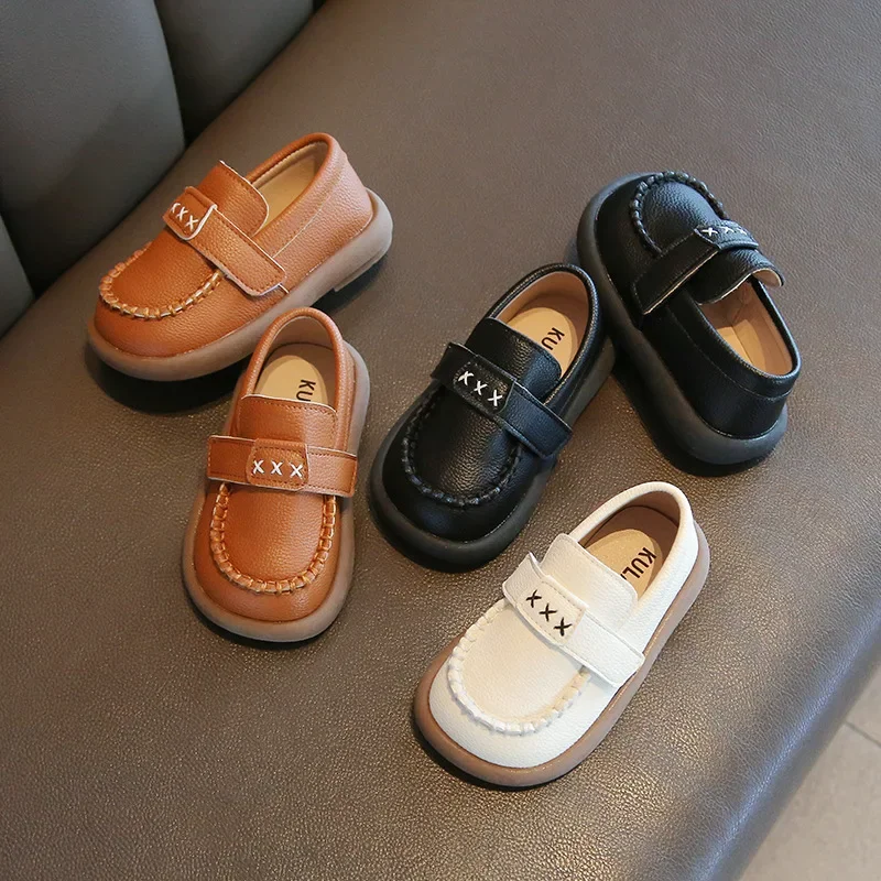 Boys Formal Leather Shoes for Children Kindergarten School Fashion Flats Kids Slip-on Loafers Classic Spring Autumn Korean Style
Boys Formal Leather Shoes for Children Kindergarten School Fashion Flats Kids Slip-on Loafers Classic Spring Autumn Korean Style
