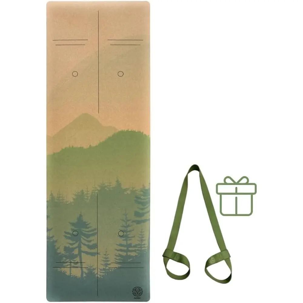 Natural Rubber Yoga Mat - Large, Thick, Cushioned, Non-Slip, Eco-Friendly, Sweat-Resistant
Natural Rubber Yoga Mat - Large, Thick, Cushioned, Non-Slip, Eco-Friendly, Sweat-Resistant