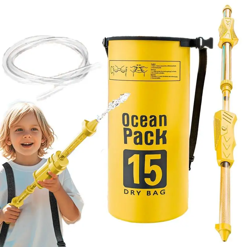 Large Backpack Water Squirter Pull-out Spraying Water Soaker For Kids Bathing Playing Interactive Hot Weather Pool Game For
Large Backpack Water Squirter Pull-out Spraying Water Soaker For Kids Bathing Playing Interactive Hot Weather Pool Game For