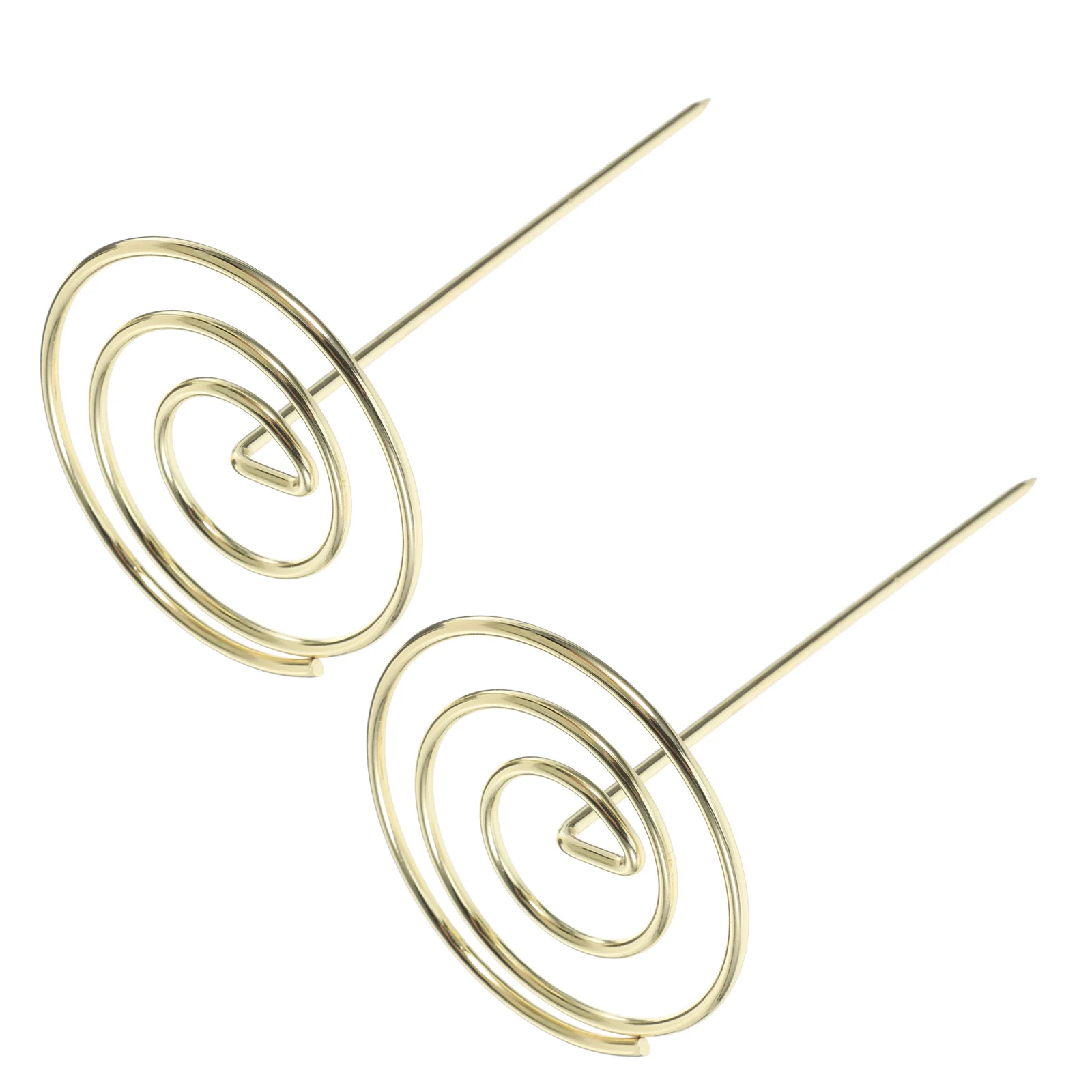 2 Pcs Paper Holder Invoice Receipt Needle Folder Fork Restaurant Accessory Menu Summons Golden Office
2 Pcs Paper Holder Invoice Receipt Needle Folder Fork Restaurant Accessory Menu Summons Golden Office