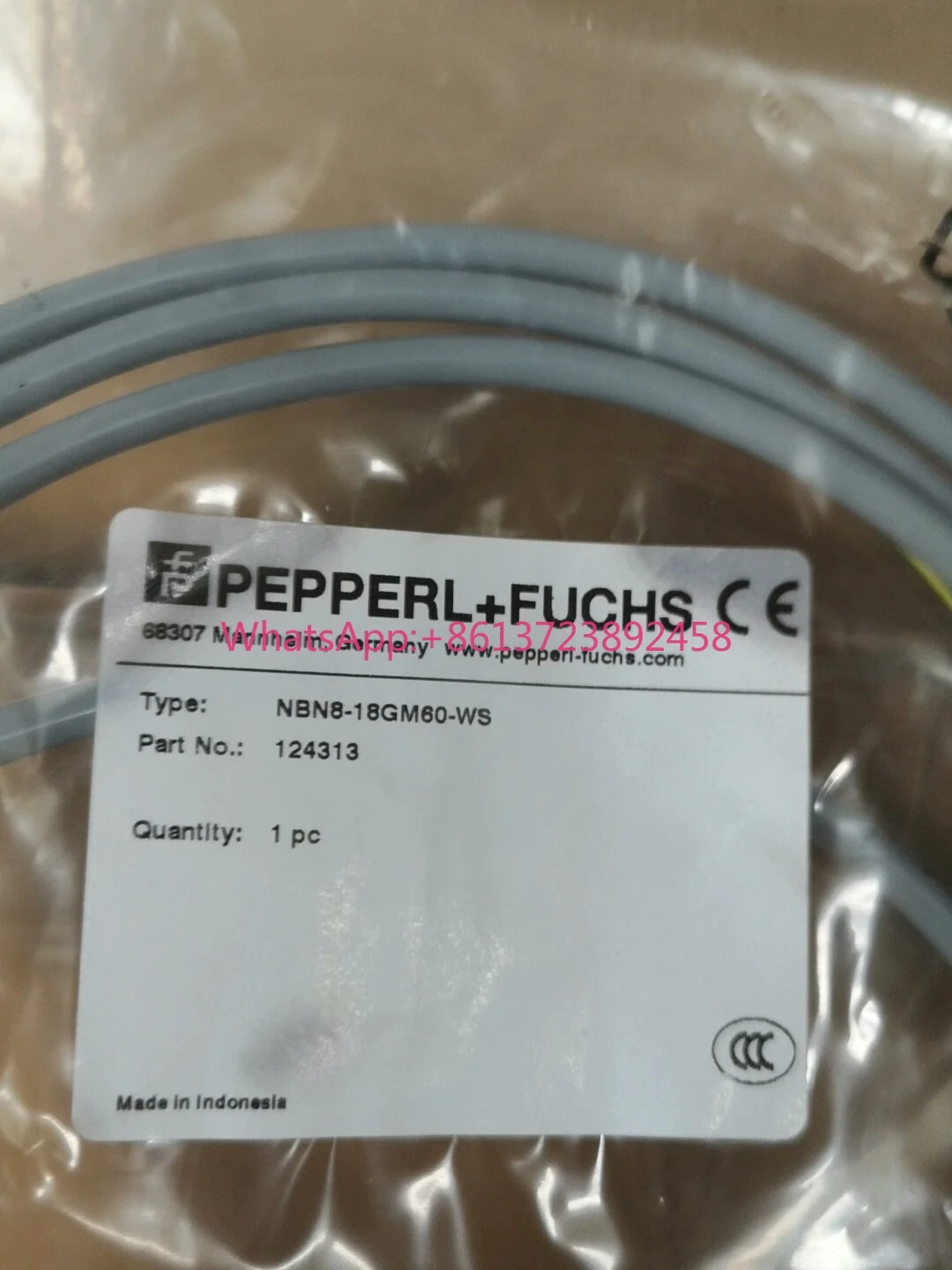 Pepperl + Fuchs NBN8-18GM60-WS
Pepperl + Fuchs NBN8-18GM60-WS