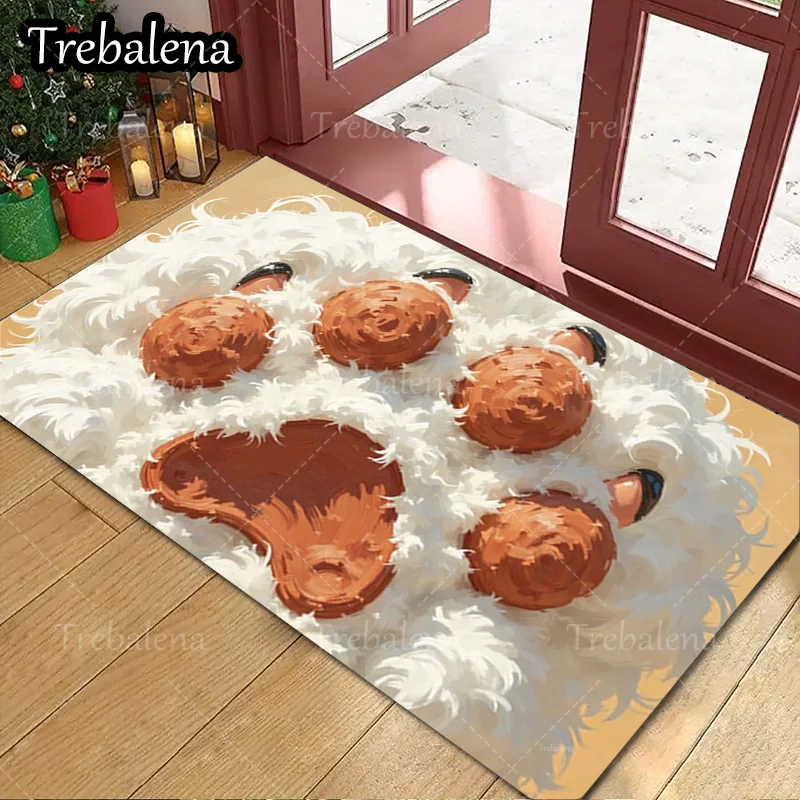 1pc Welcome Door Mat Cute Polar Bear Footprints Doormat Soft Cozy Entrance Rug for Home Decor
1pc Welcome Door Mat Cute Polar Bear Footprints Doormat Soft Cozy Entrance Rug for Home Decor