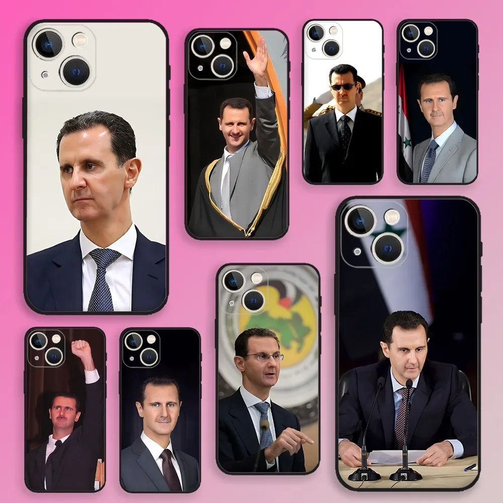 Bashar al-Assad Syrian Phone Case For iPhone 16,15,14,13,12,11,Plus,Pro Max,XS,X,E,SE,Mini Soft Silicone Black Cover
Bashar al-Assad Syrian Phone Case For iPhone 16,15,14,13,12,11,Plus,Pro Max,XS,X,E,SE,Mini Soft Silicone Black Cover