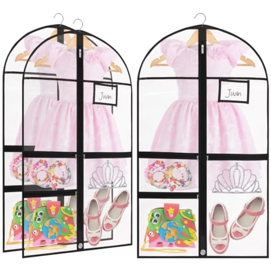 Pcs Costume Garment for rs 40 Inch Clear PVC Waterproof Garment with Zipper Pockets for rs Competitions Hanging Clothes
Pcs Costume Garment for rs 40 Inch Clear PVC Waterproof Garment with Zipper Pockets for rs Competitions Hanging Clothes