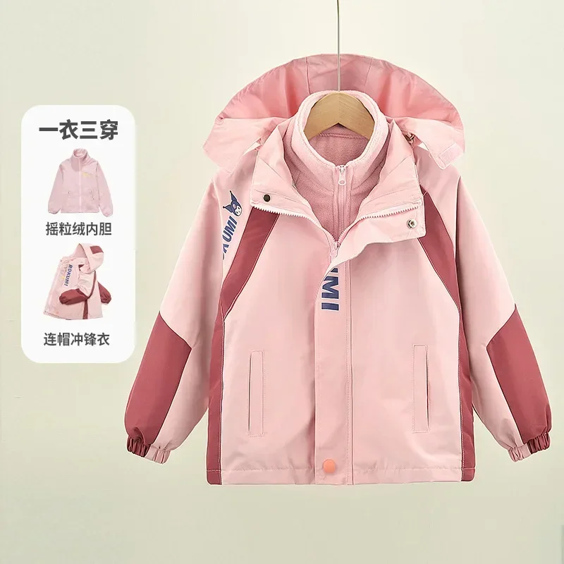 Spring Winter Anime Kuromi Sanrio Long Sleeve Warm Coat Clothing Cute Cartoon Kawaii Detachable Jacket Plus Velvet Gifts Toys
Spring Winter Anime Kuromi Sanrio Long Sleeve Warm Coat Clothing Cute Cartoon Kawaii Detachable Jacket Plus Velvet Gifts Toys