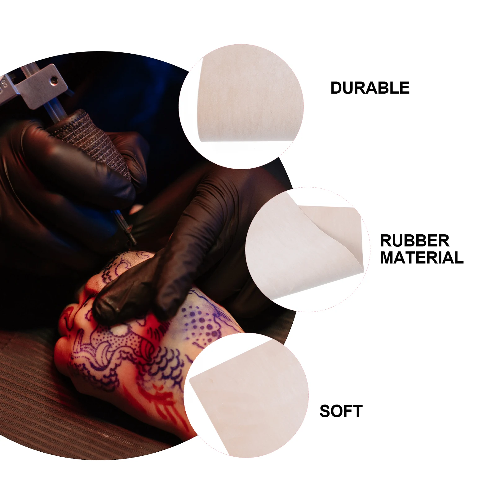 8 Pcs Material Artificial Durable Tattoos Elastic Beginner Makeup Practice Skin Artist Blank Practice Skin Use
8 Pcs Material Artificial Durable Tattoos Elastic Beginner Makeup Practice Skin Artist Blank Practice Skin Use