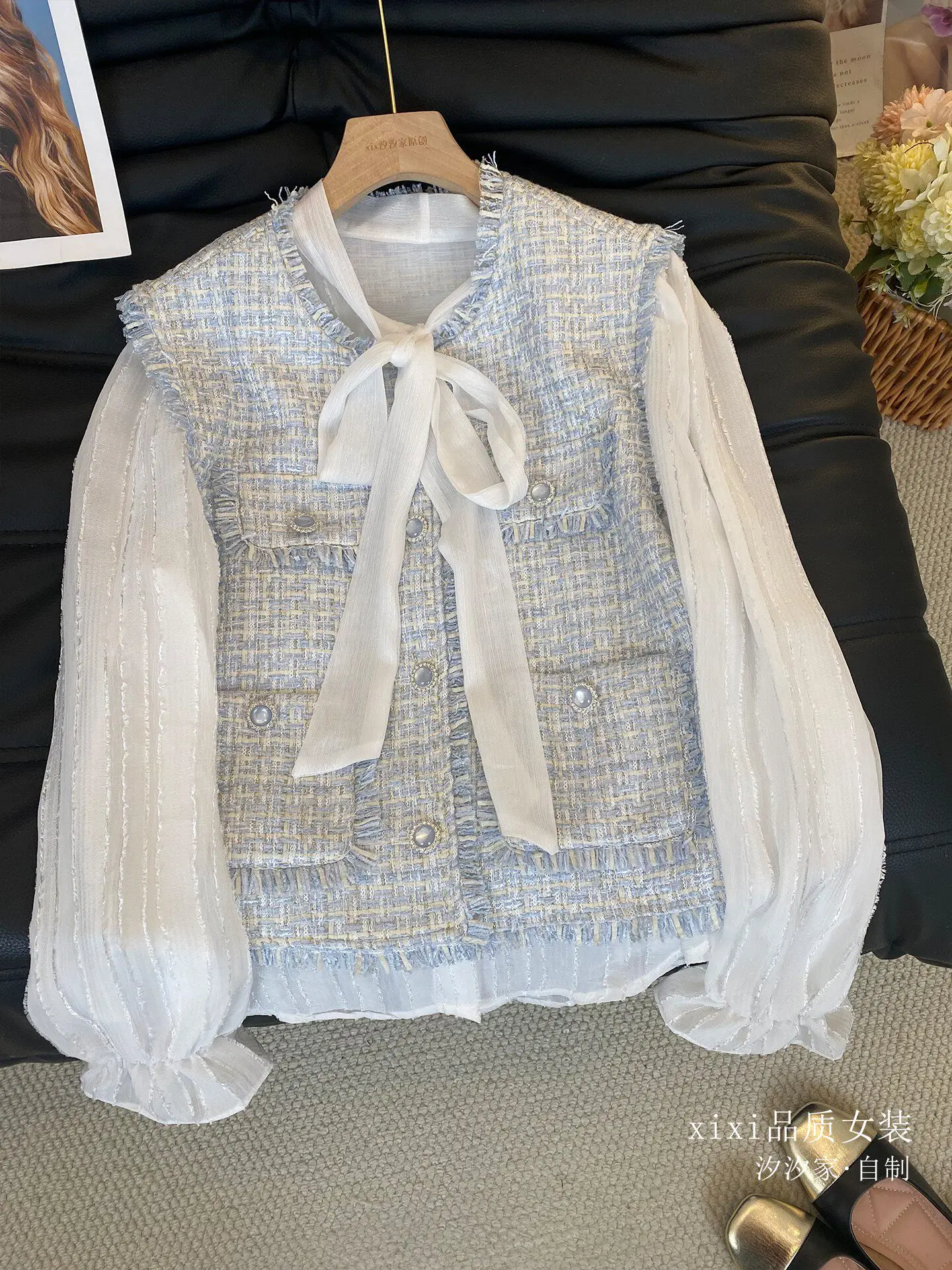 New Vest, socialite, tassel, rough , camisole, shirt, vest
New Vest, socialite, tassel, rough , camisole, shirt, vest