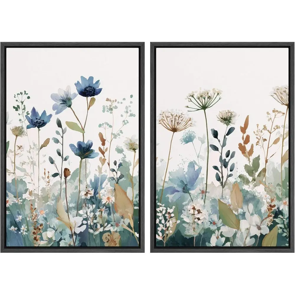Watercolor Flower Canvas Wall Art Set for Minimalist Decor: 24x36 for Living Room, Bedroom, Office
Watercolor Flower Canvas Wall Art Set for Minimalist Decor: 24x36 for Living Room, Bedroom, Office