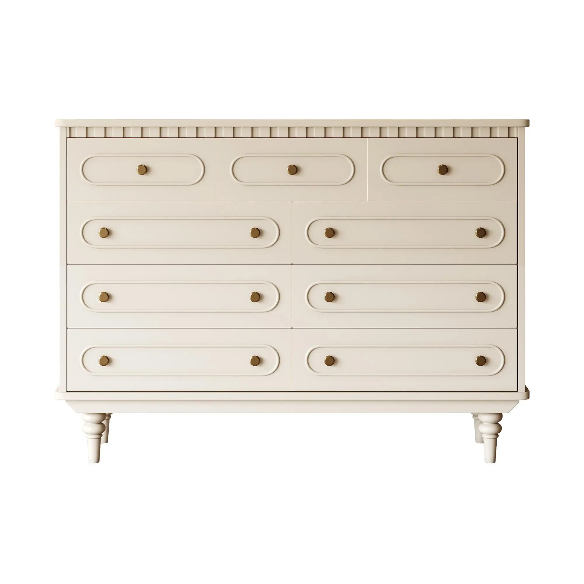 French solid wood nine-chest cabinet against the wall, living room drawer storage, cream style white storage cabinet
French solid wood nine-chest cabinet against the wall, living room drawer storage, cream style white storage cabinet