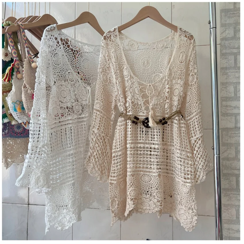 2023 Sexy Women Lace T-Shirt Slim Summer V-Neck Hollow Out Shirt Sun Protection Tees Lady Basic Tops Pullovers Bottomings WZ2140
2023 Sexy Women Lace T-Shirt Slim Summer V-Neck Hollow Out Shirt Sun Protection Tees Lady Basic Tops Pullovers Bottomings WZ2140