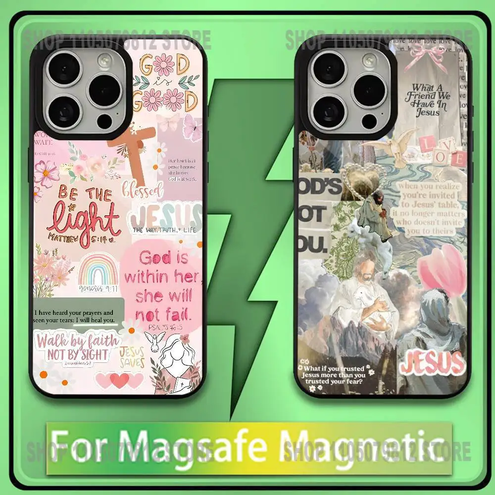Vintage Jesus God Slogan Floral Phone Case For iPhone17,16,15,14,13,12,11,Plus,Pro,Max,Mini Magesafe Magnetic Wireless Charge 
Vintage Jesus God Slogan Floral Phone Case For iPhone17,16,15,14,13,12,11,Plus,Pro,Max,Mini Magesafe Magnetic Wireless Charge