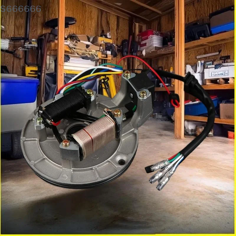 Advanced JH70 Motorcycle Accessory 2 Coil Magneto Stator Plate with Ignition Coil for 70cc 90cc 110cc 125cc Pit Dirt Bikes
Advanced JH70 Motorcycle Accessory 2 Coil Magneto Stator Plate with Ignition Coil for 70cc 90cc 110cc 125cc Pit Dirt Bikes