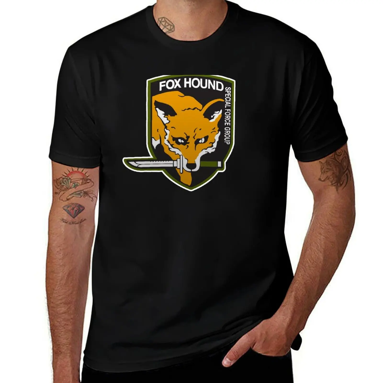 Fox Hound Special Force Group T-Shirt graphic tee shirt summer 2025 vintage t shirts cotton man t-shirts mens t shirt
Fox Hound Special Force Group T-Shirt graphic tee shirt summer 2025 vintage t shirts cotton man t-shirts mens t shirt