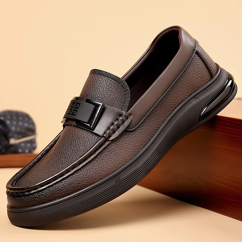 Men's Loafers, High Quality Car Shoes, Luxurious and Elegant Slip-On Leather Shoes
Men's Loafers, High Quality Car Shoes, Luxurious and Elegant Slip-On Leather Shoes