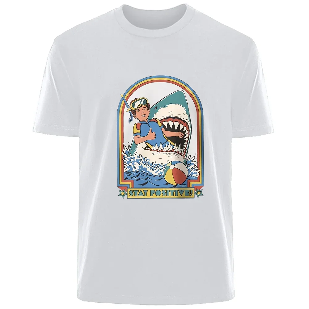 Summer Creative Stay optimistic pattern Men 100% cotton comfortable breathable casual fashion T-shirt Men outdoor street wear
Summer Creative Stay optimistic pattern Men 100% cotton comfortable breathable casual fashion T-shirt Men outdoor street wear