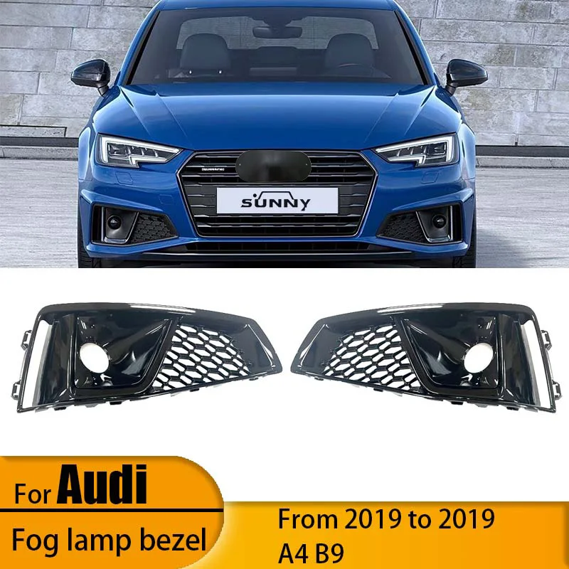For 2019 AudiAudiA4 Fog Light Bezel Conversion S4 Gloss Black Through Hole Fog Light Cover B9 Sport sline
For 2019 AudiAudiA4 Fog Light Bezel Conversion S4 Gloss Black Through Hole Fog Light Cover B9 Sport sline