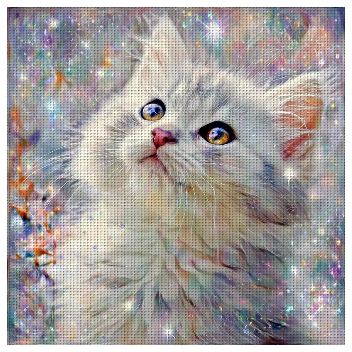Набор для вышивания крестиком с изображением кошки, 30x30 см/11,8 дюйма, 11CT/14CT, новый товар
Набор для вышивания крестиком с изображением кошки, 30x30 см/11,8 дюйма, 11CT/14CT, новый товар