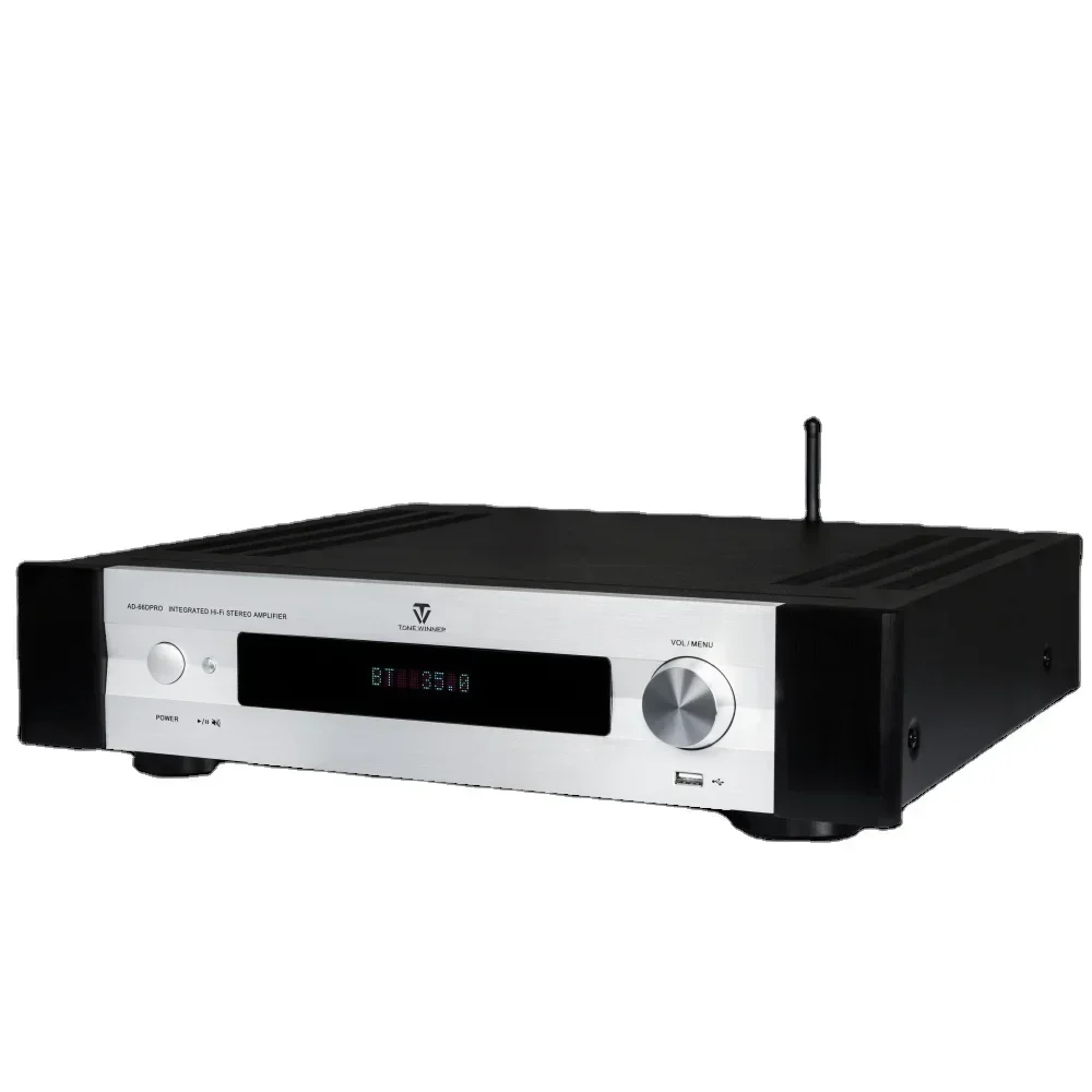 OEM/ODM 2.1 Muti-function Class A integrated Hi-Fi amplifier BT 5 High quality digital broadcast amplifiers AD-66DPRO
OEM/ODM 2.1 Muti-function Class A integrated Hi-Fi amplifier BT 5 High quality digital broadcast amplifiers AD-66DPRO