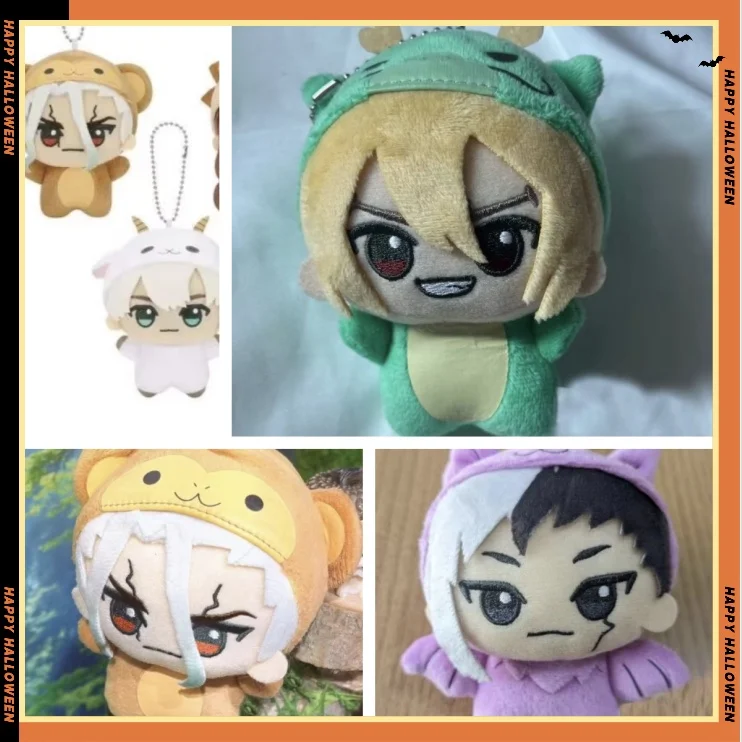 10cm Dr.STONE Anime Plush Doll Bag Pendant Ryusui Senku Gen Tsukasa Ukyo Mini Stuffed Ornament Gift
10cm Dr.STONE Anime Plush Doll Bag Pendant Ryusui Senku Gen Tsukasa Ukyo Mini Stuffed Ornament Gift