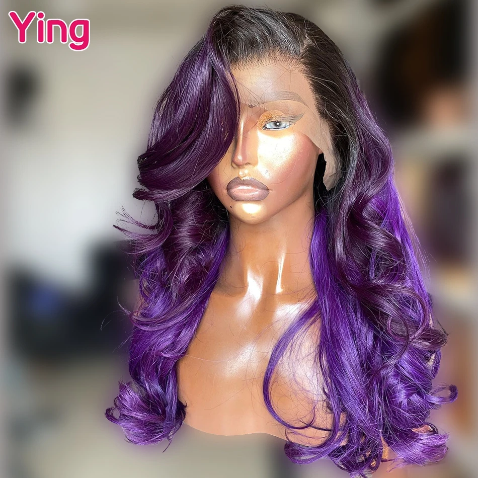 200 Density Purple 13x6 Lace Frontal Human Hair Wig Omber Colored Body Wave Brazilian PrePlucked 13x4 Lace Front Wigs Human Hair
200 Density Purple 13x6 Lace Frontal Human Hair Wig Omber Colored Body Wave Brazilian PrePlucked 13x4 Lace Front Wigs Human Hair