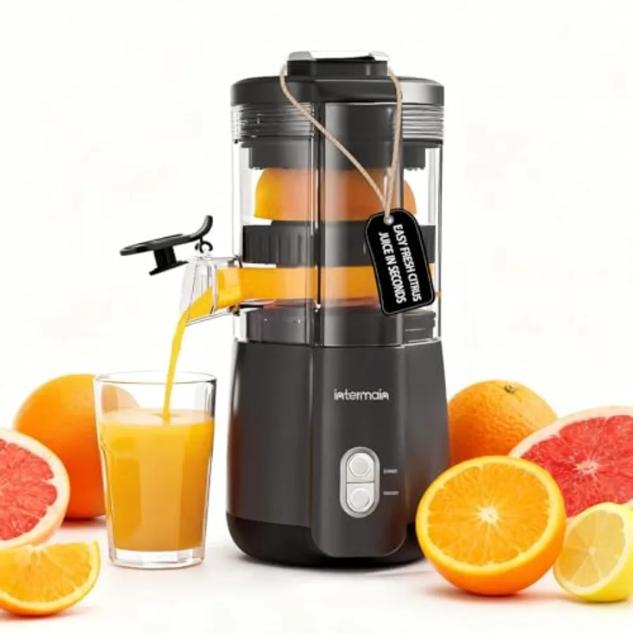 Electric Citrus Juicer Hand-Free Automatic Juice Press for Lemon Lime Grapefruit Pomegranate with Cleaning Brush High-Performan
Electric Citrus Juicer Hand-Free Automatic Juice Press for Lemon Lime Grapefruit Pomegranate with Cleaning Brush High-Performan