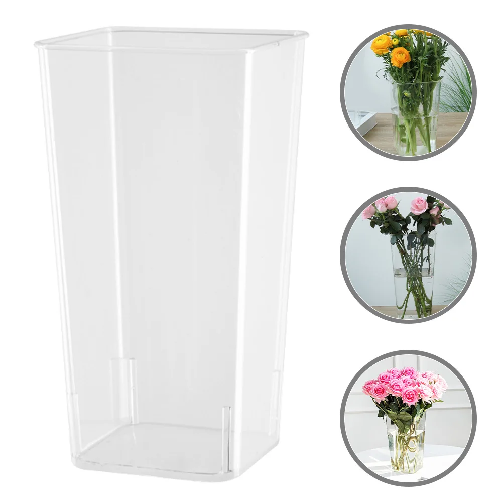 Acrylic Flower Bucket Desktop Flower Storage Bucket Medium Clear Floral Arrangement Vase Office Balcony Home Decoration
Acrylic Flower Bucket Desktop Flower Storage Bucket Medium Clear Floral Arrangement Vase Office Balcony Home Decoration