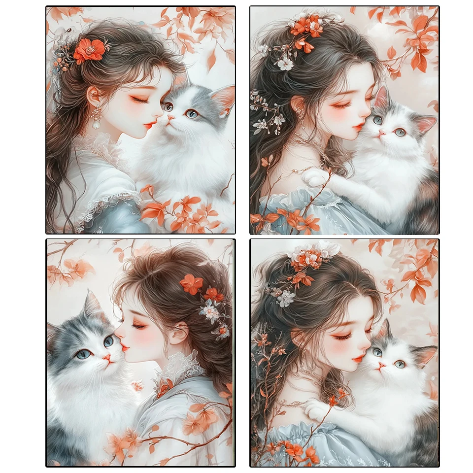 Diamond Painting Portrait Girl Full Drill Mosaic Animal Cat Art Gift Craft Kit Home Decor Diy Handmade Gift
Diamond Painting Portrait Girl Full Drill Mosaic Animal Cat Art Gift Craft Kit Home Decor Diy Handmade Gift